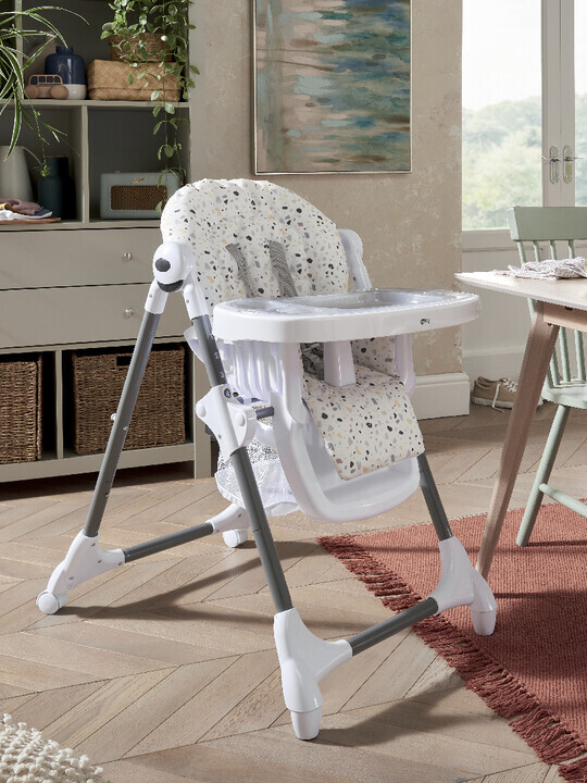 Baby Snug Navy with Snax Highchair Terrazzo image number 4